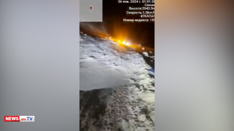 Ձնահոսք Լծեն-Տաթեւ ճանապարհի 8-րդ կմ-ի վրա