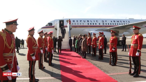 Armenia’s Pashinyan arrives in Georgia on working visit
