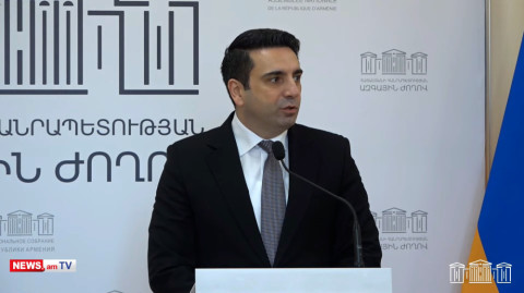 «Չենք հասկանում՝ ինչպես կարելի է գալ համաձայնության եւ մինչեւ օրս չունենալ խաղաղության պայմանագիր». Ալեն Սիմոնյան