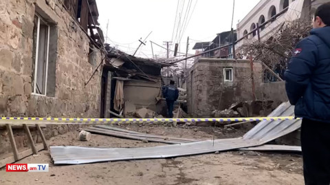 Explosion in Yerevan, 2 people under rubble