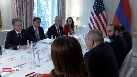 Փաշինյանը հանդիպել է ԱՄՆ պետքարտուղարի հետ