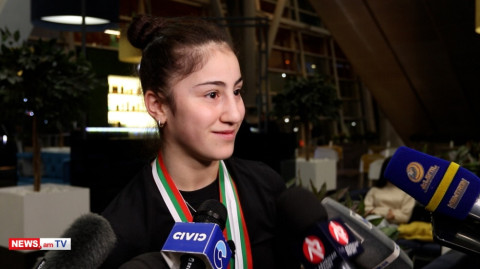 Ալեքսանդրա Գրիգորյան. Շատ ուրախ եմ, որ կարողացա Հայաստանի դրոշը բարձրացնել