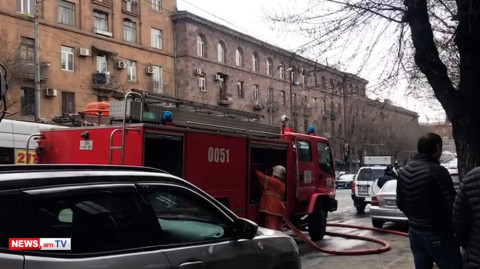 Կասյան 3 հասցեի բնակարաններից մեկում հրդեհ է բռնկվել. տուժածներ չկան