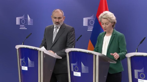 Փաշինյանի, Բլինքենի եւ ֆոն դեր Լայենի համատեղ հայտարարությունը բրյուսելյան հանդիպումից հետո