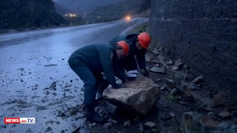 Քարաթափում Կապան-Քաջարան ավտոճանապարհին
