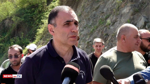 «Հայաքվեի» անդամները փակել են դեպի Բագրատաշեն գնացող ճանապարհը