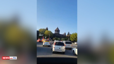 Գյումրիում՝ ի աջակցություն Տավուշի ավտոերթ է
