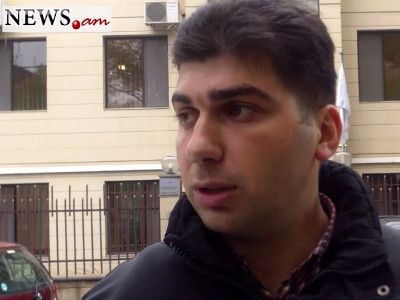 «Ժառանգության» անդամը հացադուլ է սկսում ԵԱՀԿ գրասենյակի մոտ