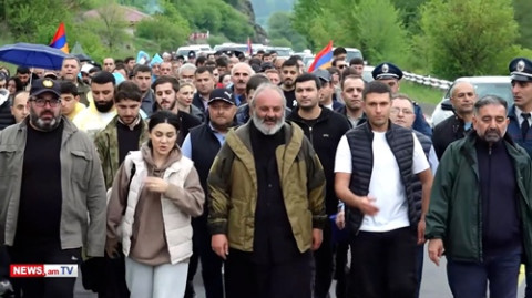 Բագրատ Սրբազանի քայլերթը հասավ Սեւան. Օրը՝ մեկ տողով. 05.05.2024