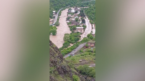 Ալավերդու Քարկոփ բնակավայրն ամբողջությամբ ջրի տակ է
