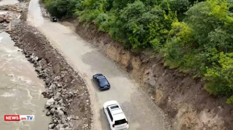 Հաղպատից դեպի Ալավերդի ճանապարհահատվածն արդեն անցանելի է