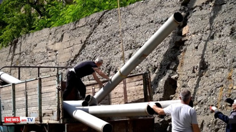 Աղետի գոտում վերականգնողական աշխատանքներ են ընթանում
