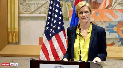 Ես չեմ եկել այստեղ Հայաստանի ժողովրդավարության բաղադրիչներին գնահատական տալու․ Սամանթա Փաուեր