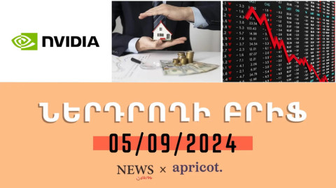 Nvidia-ի բաժնետոմսերի գինը մեկ օրում ընկել է 9%-ով.| «Ներդրողի բրիֆ 05.09.24»