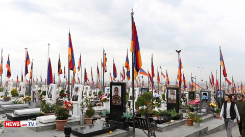 44-օրյա պատերազմի 4-րդ տարելիցը Եռաբլուրում