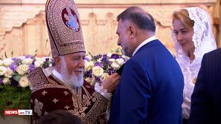 Հայոց եկեղեցու պատվո բարձրագույն շքանշանը հանձնվեց Մայր Տաճարի վերանորոգման բարերարներին