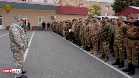 Հարձակումը հարձակում ա, ոչ մի բանից մի վախեցեք. Սասուն Միքայելյանը դիրքեր է ճանապարհում ԵԿՄ–ականներին