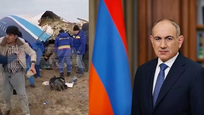 Փաշինյանը ցավակցել է Ադրբեջանական ավիաուղիների՝ վթարված օդանավի զոհերի ընտանիքներին