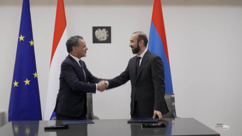 Միրզոյանը ներկա գտնվեց Երեւանում Նիդերլանդերի դեսպանության հանդիսավոր բացմանը