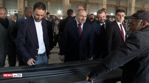 Ադրբեջանի պահանջով Երասխում չկառուցված գործարանը կառուցվել է Արարատում. բացմանը ներկա էր Փաշինյանը