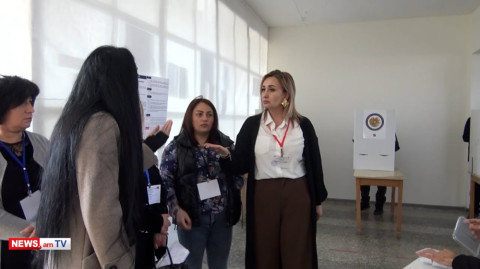ՔՊ-ականները փորձում են խոչընդոտել խախտումն արձանագրելուն Գյումրիի 31/70 տեղամասում. Հայաքվե