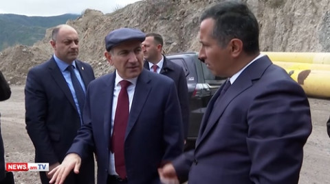 Փաշինյանը այցով Սյունիքում է. ծանոթացել է Խոտ-Որոտան ավտոճանապարհի վերակառուցման աշխատանքներին