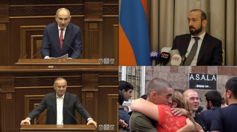 Վիճաբանություն ԱԺ-ում, Ադրբեջանի նոր նախապայմանը. «Օրվա ամփոփում»՝ լրատվական թողարկում՝ ռուսերեն