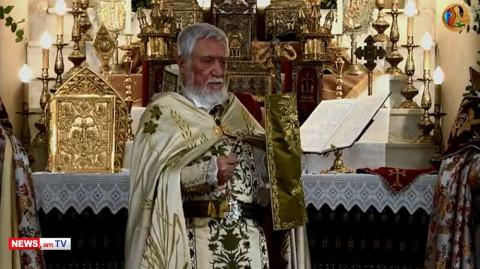 Արամ Ա-ի պատգամը՝ Սուրբ Զատկի պատարագին