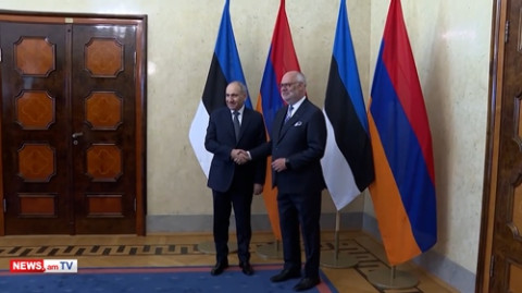 Փաշինյանը հանդիպել է Էստոնիայի նախագահ Ալար Կարիսի հետ