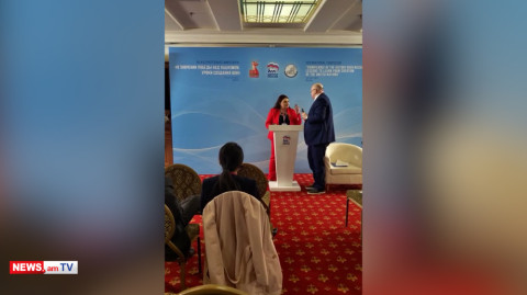 Ադրբեջանցիները խանգարեցին Իվետա Տոնոյանին՝ լսելով Արցախում խաղաղ հայ բնակչության գնդակոծության մասին