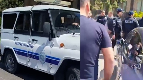 Ինչպես են ծեծկռտուքից հետո ոստիկանները բերման ենթարկում ծեծի ենթարկված Չախոյանին
