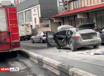 Փարաքարում մեքենա է այրվել. 3 անձ տուժել է