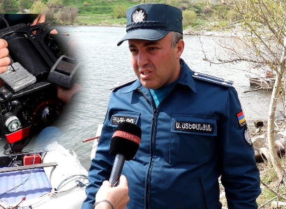 2-ամյա Տիգրանին որոնելու համար Աղբյուրակի ջրամբարում հատակը նկարող տեխնիկա է գործարկվում