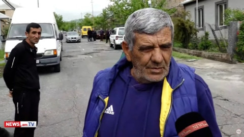 Սենց կարկուտ չէր եղել, ամեն մեկը մի պոպոքի չափ. ամեն ինչ տարել է. Աղձքի բնակիչ