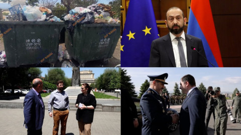 Ձերբակալություններ, տուգանքներ աղբահանության համար, եվրոպացիներն ու Լավրովը Երևանում. «Օրվա ամփոփում»՝ ռուսերեն