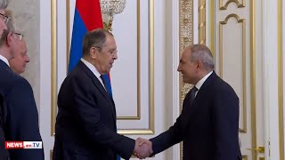Նիկոլ Փաշինյանը ընդունել է Սերգեյ Լավրովին