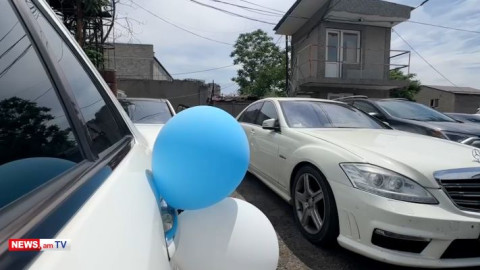 «Տեսլա», «Լեքսուս», «Մերսեդես». «Վերջին զանգ»–ի մասնակիցների մեքենաները՝ տուգանային հրապարակում
