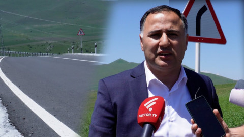 Հաժիսի ճանապարհի մեկ հատվածում ասֆալտի որակի հետ կապված խնդիրներ են առաջացել. Արկադի Չերչինյան