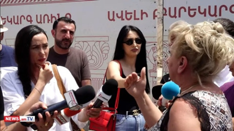 Ամեն մի տան մեջ 150 հազար դոլար տուժում եմ, դուք եկել եք էստեղ, վտարում եք մեզ. բնակիչ