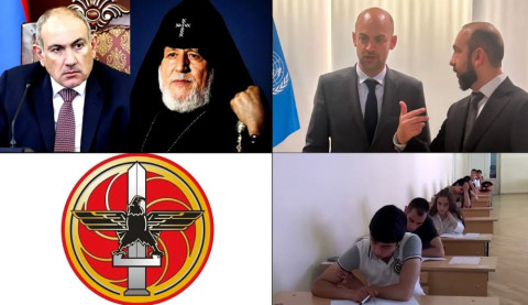 Փաշինյանի սպառնալիքները Կաթողիկոսի հասցեին, իմպիչմենտ. «Օրվա ամփոփում»՝ ռուսերեն