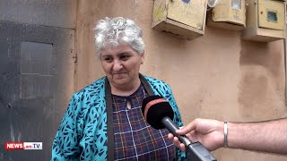 Ուժեղ քամուց ապակիները ջարդվել են, տանիքը չկա, վախենում էինք շենք մտնենք. Ապարանի բնակիչ
