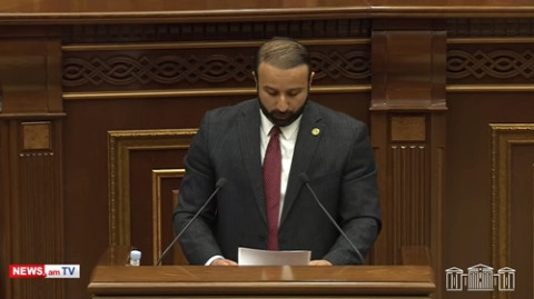 Սա պետությունը քայքայող դաշինք է. Հայկ Սարգսյանը ԱԺ–ում մեջբերեց Փաշինյանին