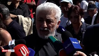 Ցանկացած ժողովուրդ ուրախ պետք է լիներ, որ ունի նման զավակ. ՌԴ թեմի առաջնորդը դատարանի մոտ է