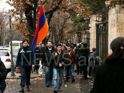 Բողոքի ակցիա ԱԺ-ի մոտ՝ ընդդեմ ԵՏՄ անդամակցության