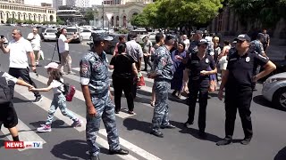 Լարված իրավիճակ կառավարության մոտ. Վարդաշենցիները փողոց փակեցին