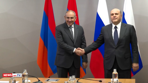 Փաշինյանը հանդիպել է Միշուստինի հետ