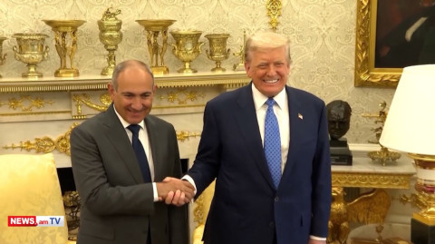 Փաշինյանի եւ Թրամփի հանդիպումը Սպիտակ տանը