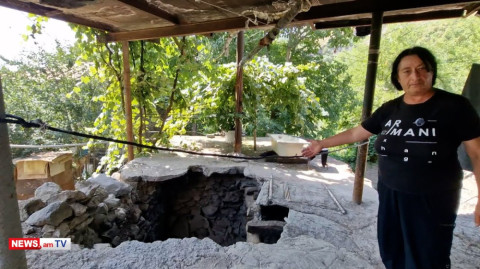 Երեխան գործ անելուց ընկավ հորը, ԱԻՆ կանչեցինք, ասում են` ուրիշ տուն ճարեք․ սողանքներ Քարահունջում