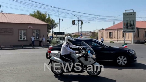 Իրանի նախագահը ժամանեց Հայաստան