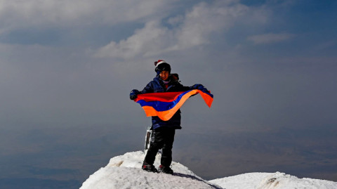 Ամենադժվարը թթվածնի պակասն էր. ամենակրտսեր հայ արշավականը, որը նվաճել է Արարատ լեռը